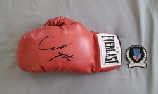 Curmel Moton signed autographed Everlast boxing glove Beckett BAS COA #BV81482
