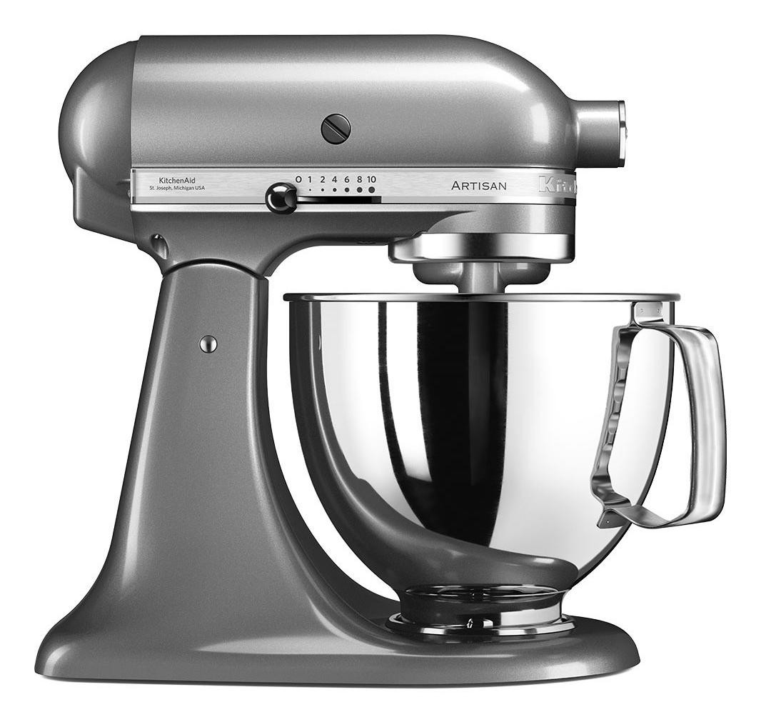 KitchenAid 5KSM125ECU Argento Medaglia, Robot da Cucina 4,8 L - Immagine 2