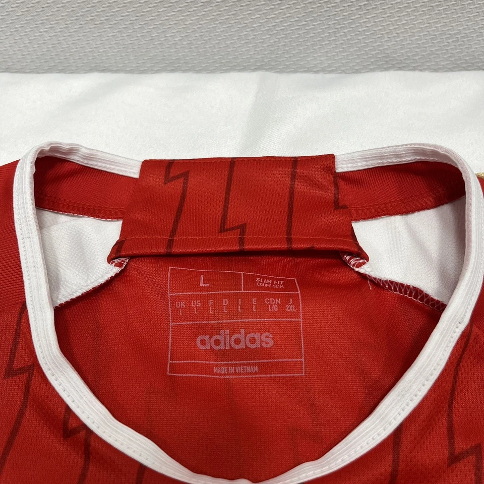 Camisa masculina Adidas Arsenal 23/24 Home Jersey Saka #7 tamanho grande futebol futebol - Imagem 4 de 4