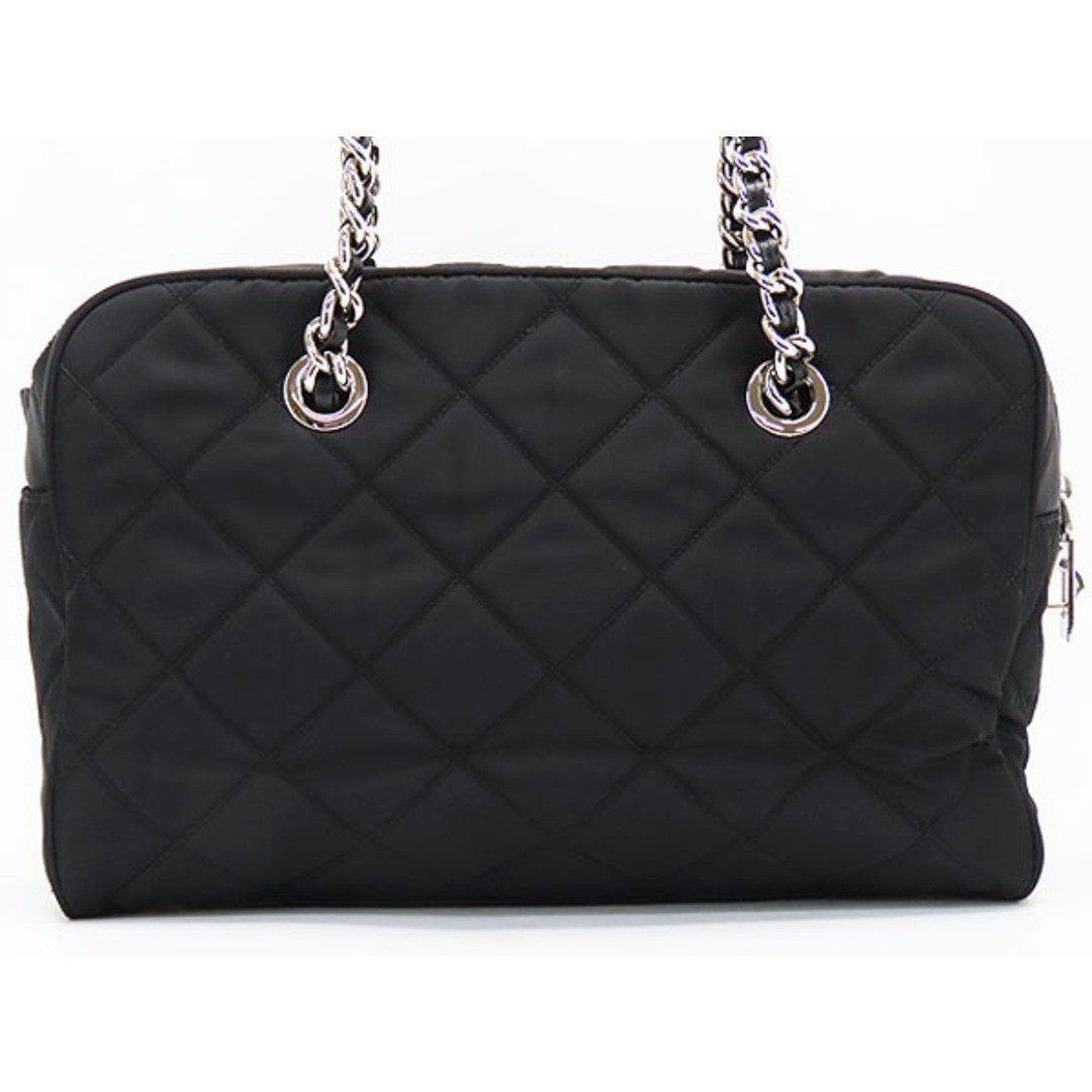 Prada TESSUTO IMPUNTU Test Inputu Quilted Stitch Chain Shoulder Bag Used LIBR-0 thumbnail 2