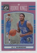 2016-17 Panini Donruss Optic Rookie Kings Pink Prizm 11/25 AJ Hammons #29 5l1
