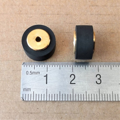 #ad #ad Pressure Belt Wheel Rubber Pulley Retractor Wheel For Audio Deck Accessories $21.30