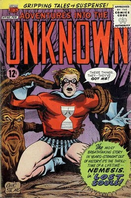 Adventures into the Unknown #162 FN; ACG | Nemesis February 1966 - w/Bag+Board