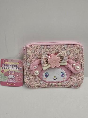 Sanrio MY Melody Bolsa de Maquillaje Viaje Bolsa de Cosméticos Estuche de Belleza Cartera NUEVO - Imagen 2 de 12