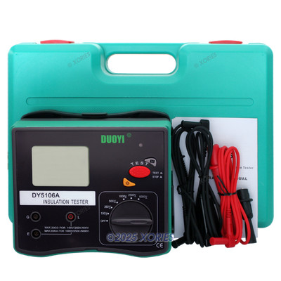 Digital Insulation Tester Megohm Meter Megohmmeter 5Kv High-Performance New