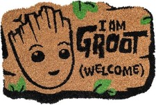 OFFICIAL MARVEL COMICS I AM GROOT CLASSIC TRADITIONAL COIR DOOR MAT NEW ERIK