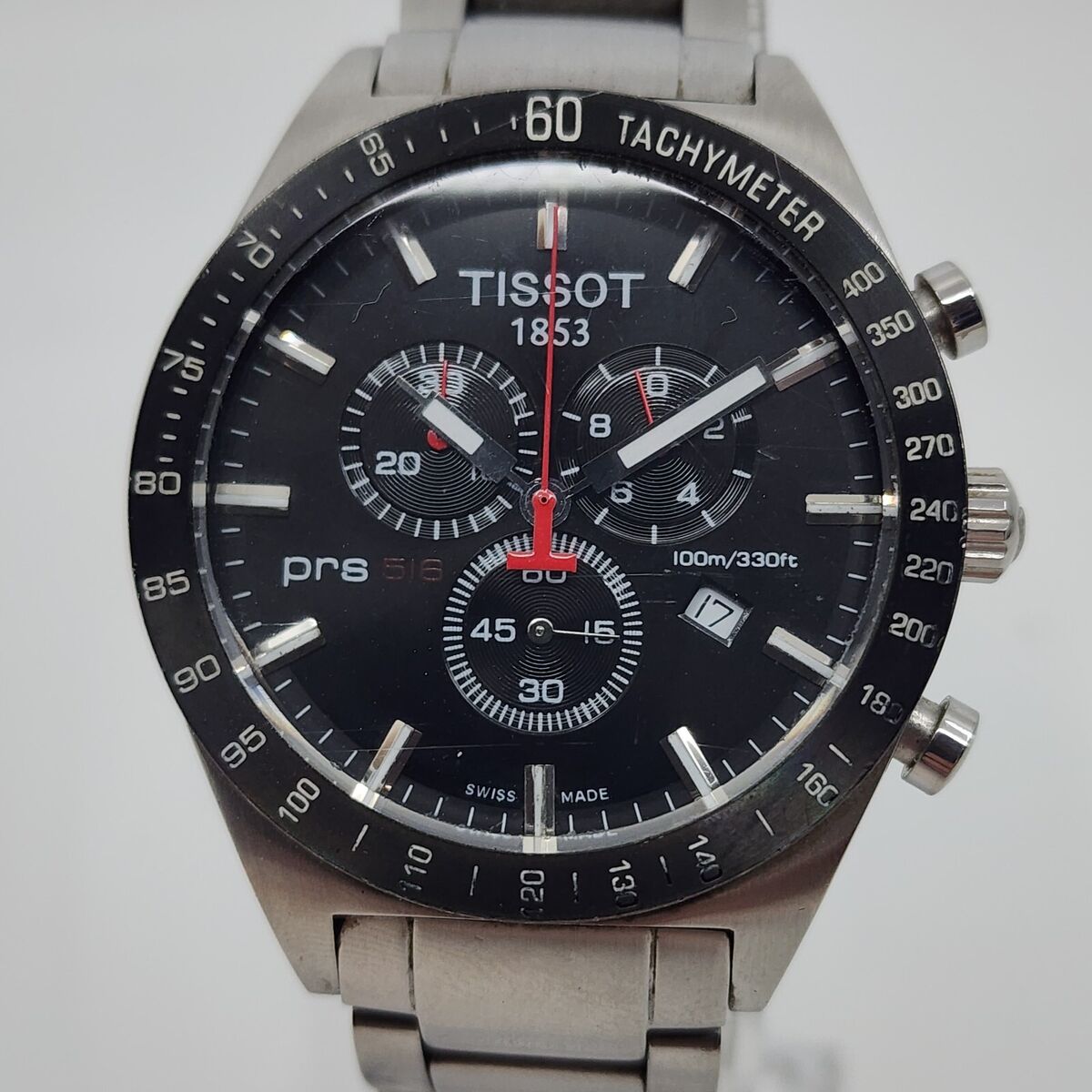 Tissot Prs 516 Chronograph Quartz Mens Watch Stainless Steel Tissot Prs 516 Chronograph Quartz Mens Watch Stainless Steel