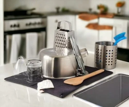 Soporte para utensilios de cocina IKEA ORDNING acero inoxidable 5 3/8 " - Imagen 5 de 8