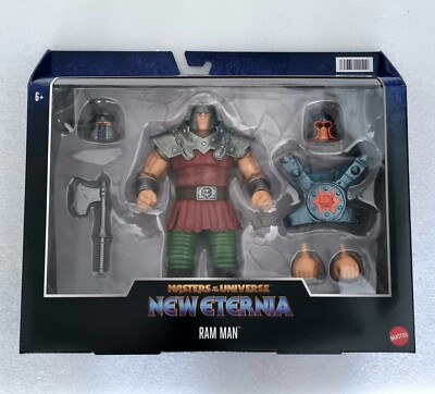 RAM MAN Deluxe New Eternia Masterverse MotU Revelation MATTEL Masters Universe