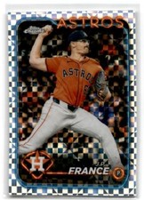 2024 Topps Chrome Update #USC71 J.P. France X-Fractor Houston Astros