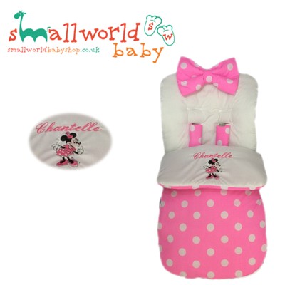 minnie mouse pram liner