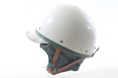 vecchio casco PERFETTO VOPO casco protettivo retrò casco moto taglia 56 circa - Foto 5 di 24