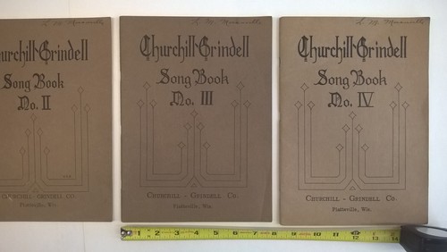 Churchill Grindell Wisconsin School Childrens Music Antique Songbooks Vol. 1 - 4 - Picture 2 of 24