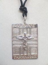 Pendentif Ordre Des Pharmaciens En Argent 925 - Pendentif Pharmacie - CADUCÉE