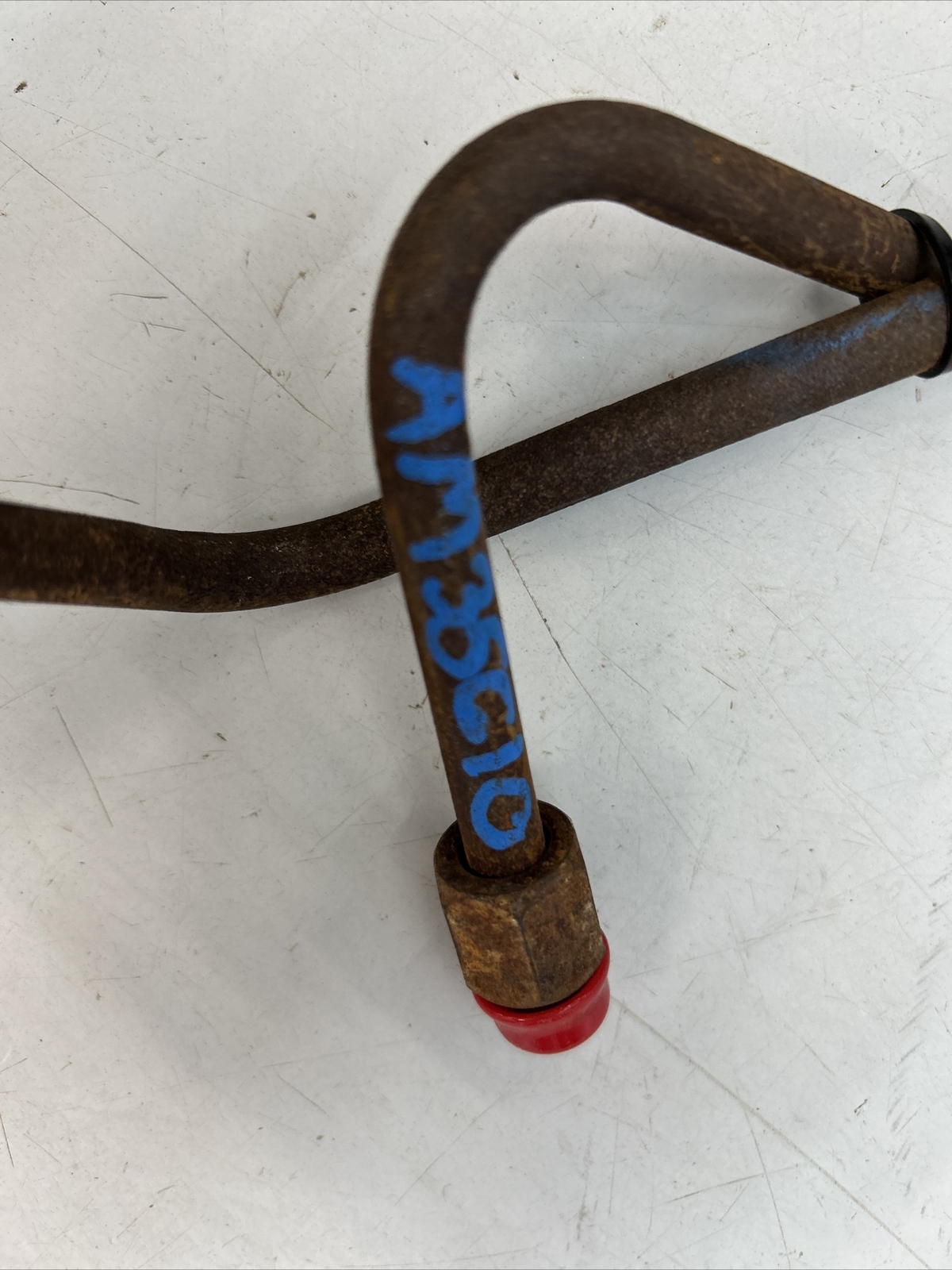 JOHN DEERE TRANSMISSION HYDRAULIC OIL LINE AM35611 AM35610 300 316 317