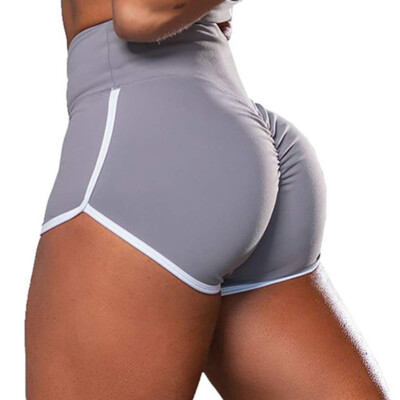 Womens High Waist Shorts Butt Lift Yoga 