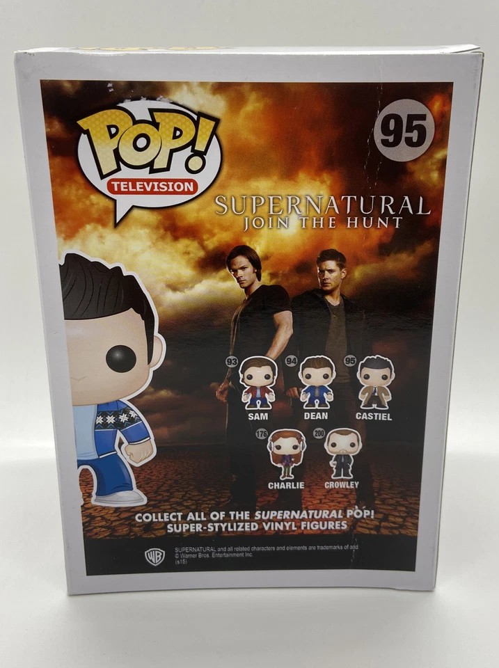 Funko Pop Castiel Francés Error Misha Collins 95 Sobrenatural SDCC 2015 Foto 3 de 4