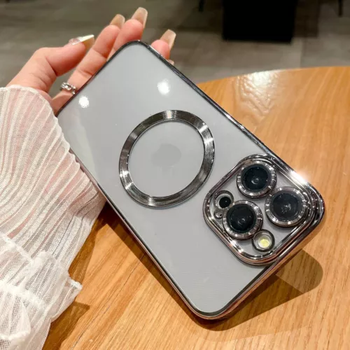 Etui na Apple iPhone 16 15 14 13 12 Pro Max odporne na wstrząsy magnetyczne silikonowe etui - Zdjęcie 22 z 30