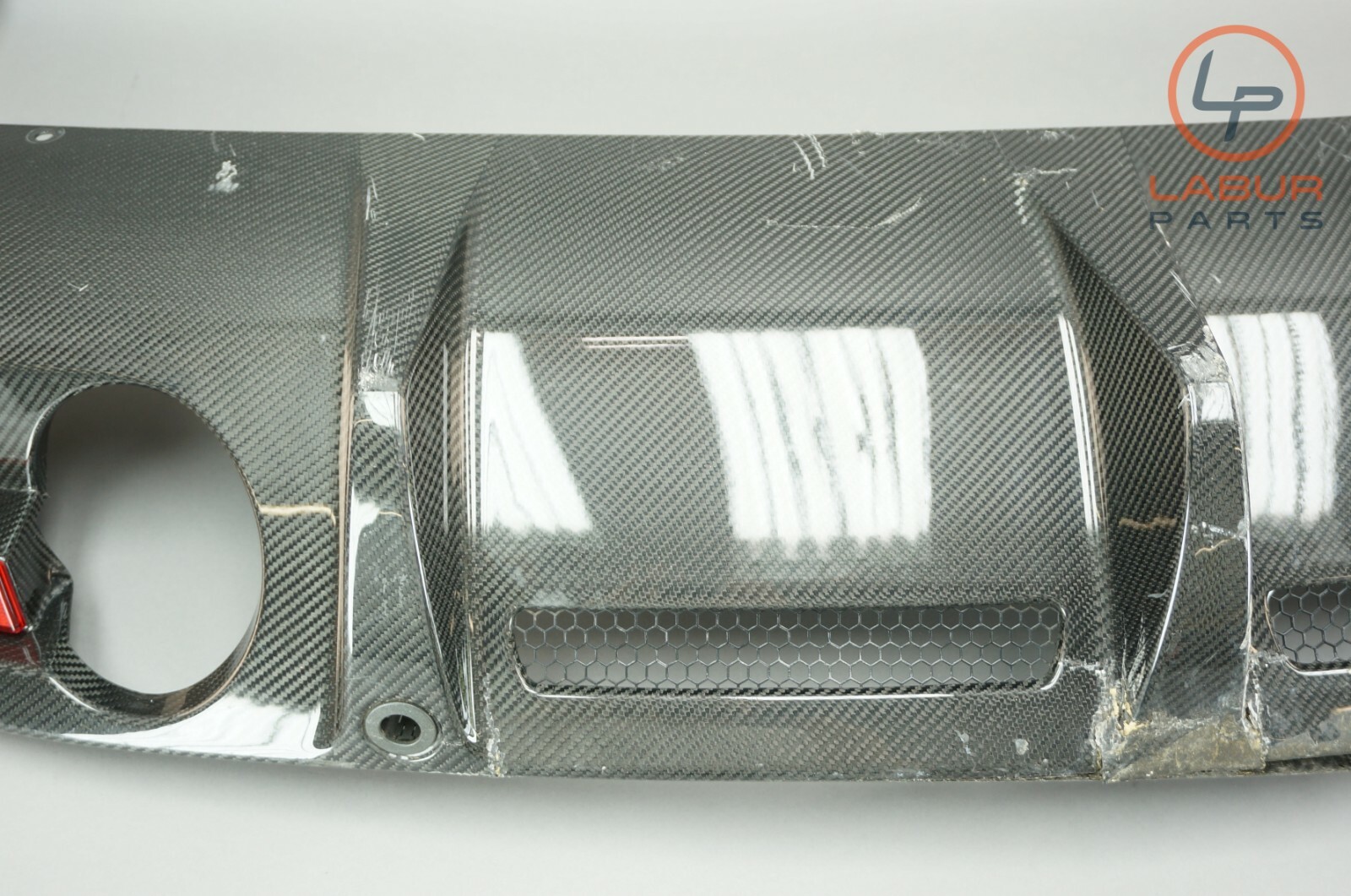 ASTON MARTIN 08-12 DBS REAR BUMPER LOWER VALANCE CARBON FIBER DIFUSER