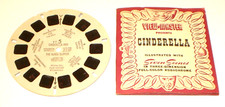 Sawyer's View-Master Reel FT. 5 Cinderella And The Glass Slipper w/ Booklet