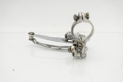 CAMPAGNOLO RECORD 1978 4 HOLES FRONT DERAILLEUR ROAD BIKE VINTAGE CLAMP ON 70S - Picture 5 of 7