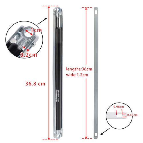2X 36-80 Standard Strut Kit For Werner Aluminum Attic Ladders AH2210 AH2210B S1 - Zdjęcie 20 z 20