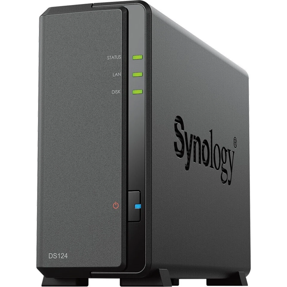 Synology DS124 1-Bay NAS 1GB RAM 12TB Synology Enterprise Drive Assembled Tested - Image 3 of 4