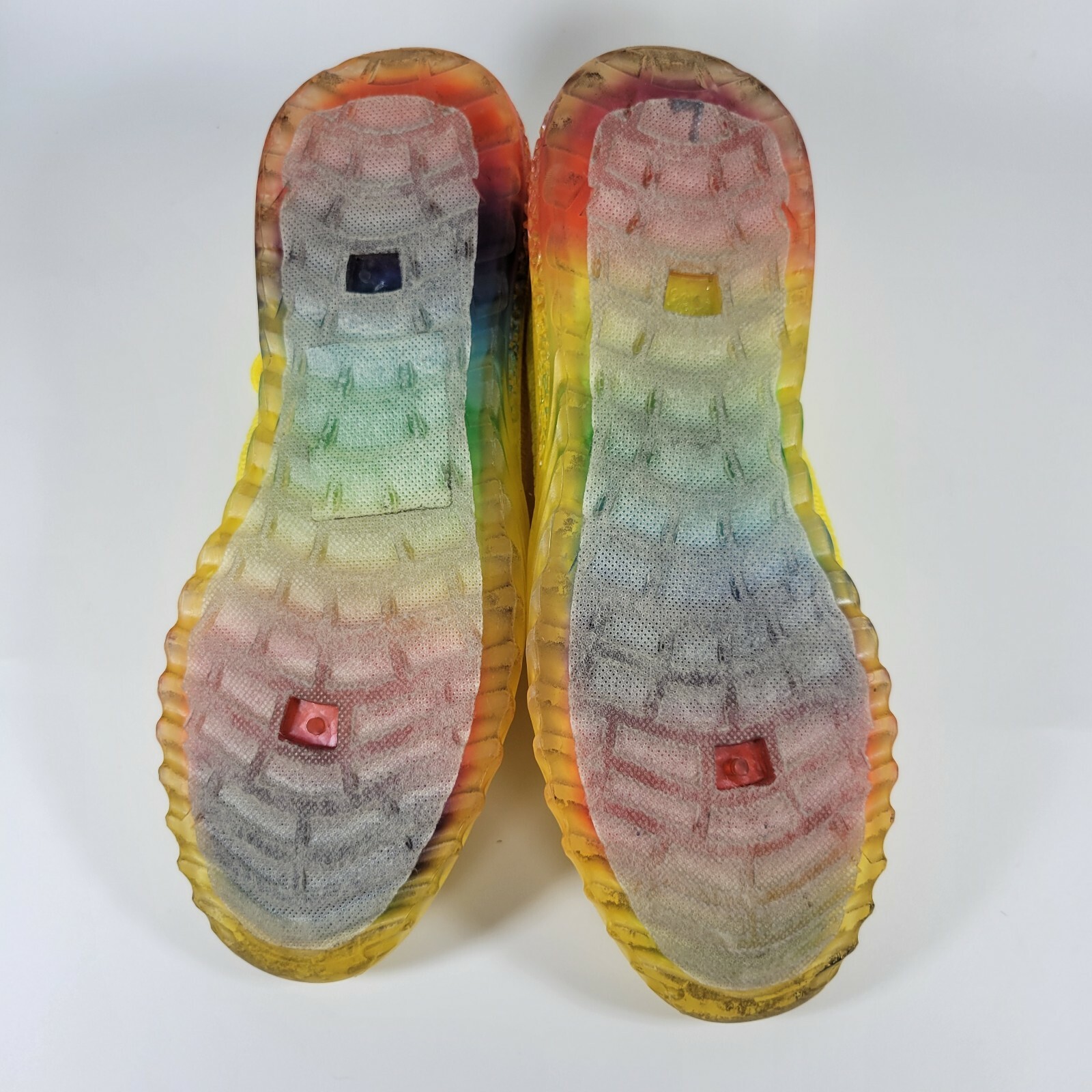 SAOLA Scarpe sneakers donna La Sheelah suola gialla arcobaleno taglia 10