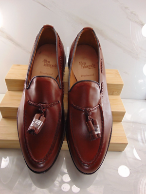 Allen Edmonds Brookwood 4847 Chili Tassel Loafers 10 E (NEW IN BOX