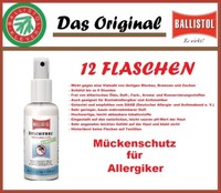 12 X 100Ml PumpsprüHer Ballistol Stichfrei Sensitiv MüCkenschutz FüR Allergiker