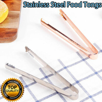 1-5x Edelstahl Zuckerzange Eiszange Gurkenzange Eiswürfelzange Grillzange Gifts