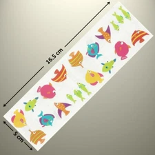 Mrs Grossman's Sticker - CHUBBY FISH, TROPICAL - UP TO 20% OFF - SEE MY LISTING!