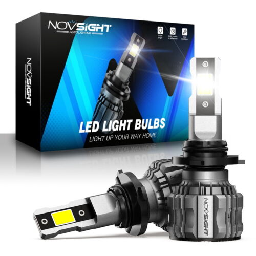 NOVSIGHT 72W 15000LM LED Headlight Bulbs Kit High Low Beam 6500k Super Bright - Picture 16 of 21