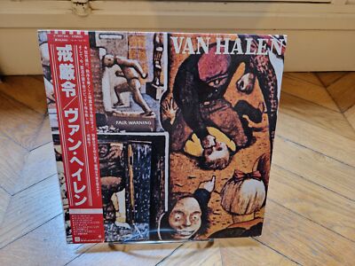 Fair Warning Van Halen Rock Vinyl LP + OBI P-10978W Album