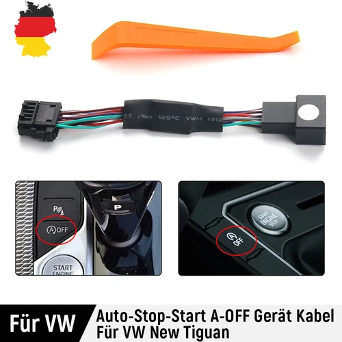 Sistema de motor automático Start Stop Off Device Control Sensor para VW New Tiguan - Imagen 1 de 10