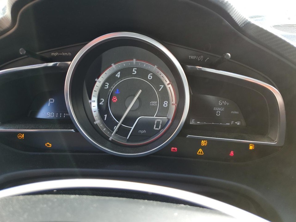 Used Front Upper Center Console fits 2015 Mazda 3 roof w/sunroof Front