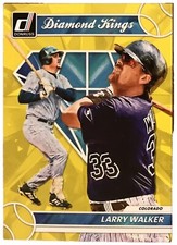 2023 Panini Donruss - Diamond Kings Yellow #29 Larry Walker