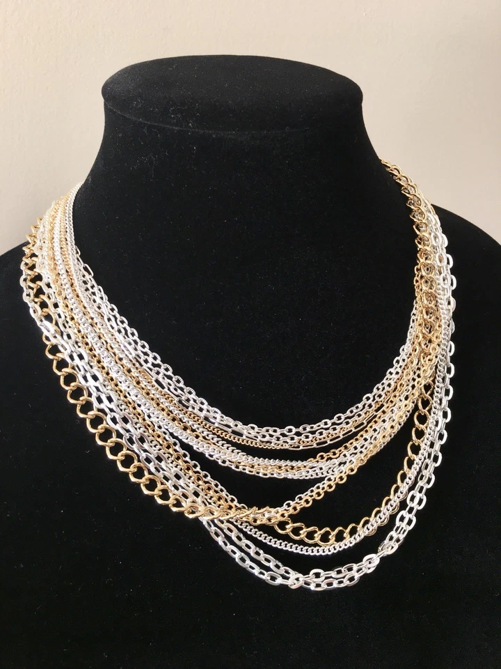 Collar Glamuroso Multistrand Ralph Lauren Foto 2 de 4