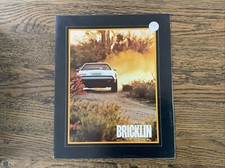 1974 BRIKLIN SV-1 GULLWING RARE USA PRESTIGE BROCHURE RARE