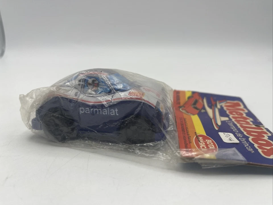 Caja metálica Porsche Parmalot - RARO Vintage Tin Mini Glasslite Brasil Foto 3 de 4