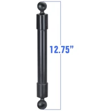 RAM 12.75" PVC Pipe Extension with Two 1" Ball Ends  RAP-BB-230-14U