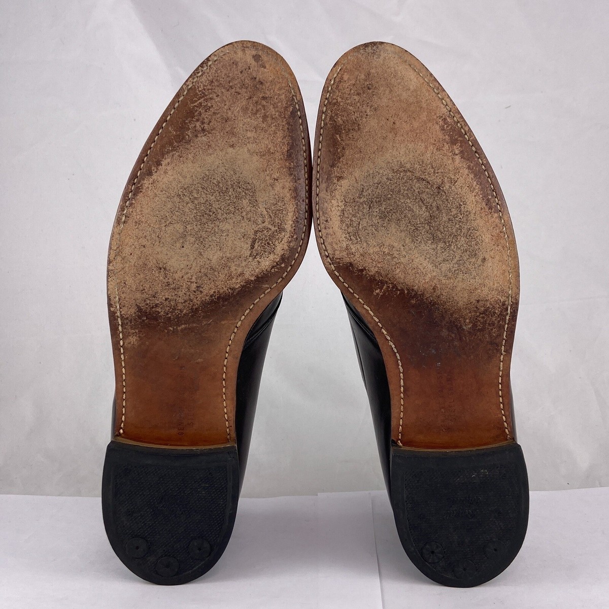 Vintage City Club Dress Shoes Mens 12 Brown Oxford Upstarts 