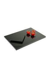 New Elegant Worktop Black Granite Table Set Of 4 Coasters Table Protector 