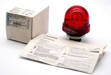 Siemens 8WD5320-5BB Recessed Flashing Light, Red -Unused/Original Packaging-