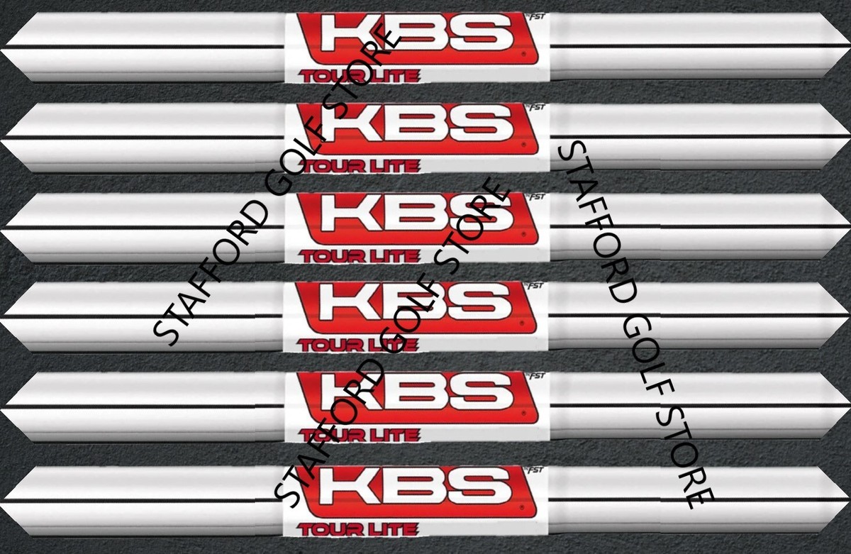 New KBSTour Lite Steel Iron Shafts .355 Taper Tip 95g - R Flex 5