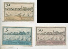 Notgeld Lyck Prusy Wschodnie 3 sztuki (690)