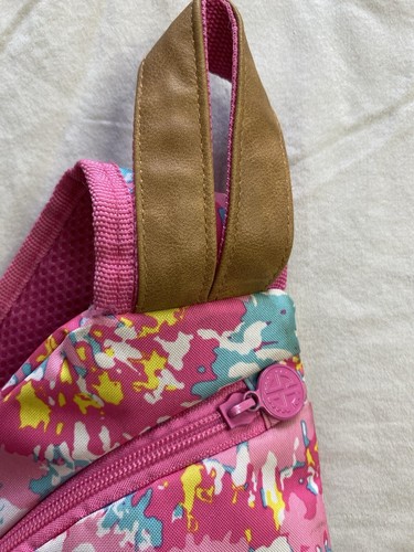 Simply Southern Sling Cross Body Bag Pack Purse Pink Tie Dye Print READ - Picture 4 of 11