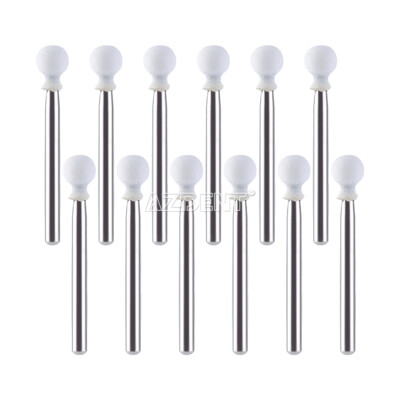 AZDENT Dental Polishing Kit White Stone /Mini Points Abrasion Polishers Burs FG