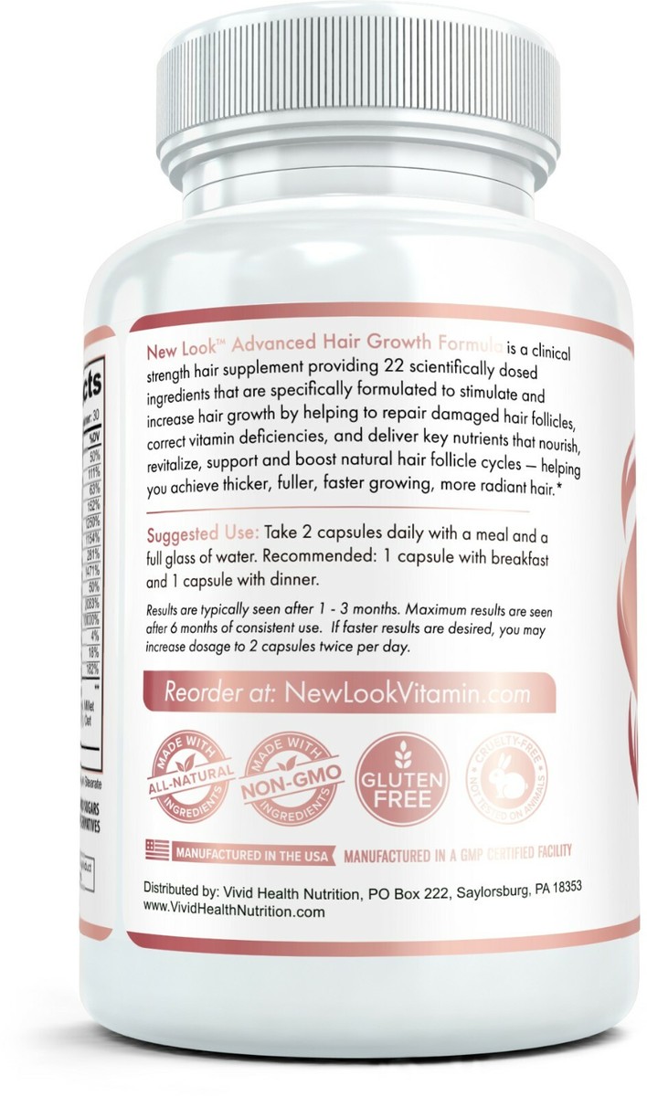 20 Best Hair Growth Vitamins And Supplements - 2024