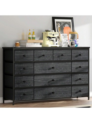 Dresser For Bedroom, Dresser With 13 Storage Drawer, Dressers &Chests Of Drawers